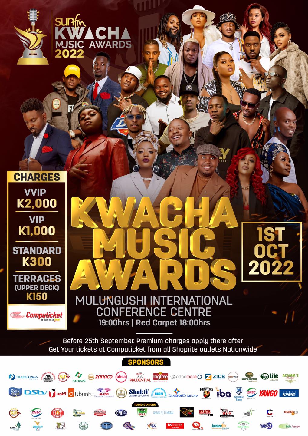 2022 Kwacha Music Awards Winners & Performances