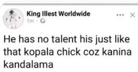 Kanina Kandalama Has No Talent - King Illest