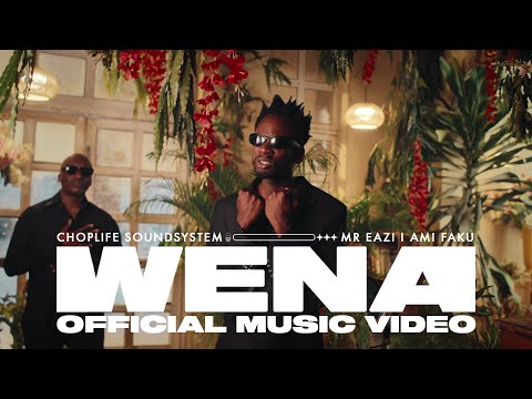 ChopLife SoundSystem & Mr Eazi - Wena (Ft. Ami Faku) [Official Music Video] “Wena” is the third single from Mr Eazi and his ChopLife SoundSystem’s forthcoming, South Africa-inspired mixtape project, Choplife Vol. 1: Mzansi Chronicles. The track continues the amapiano wave that Mr Eazi has surfed on his latest drops “Patek” and “Werser,” but its moody production from DJ Tárico takes us even deeper into the Choplife matrix.